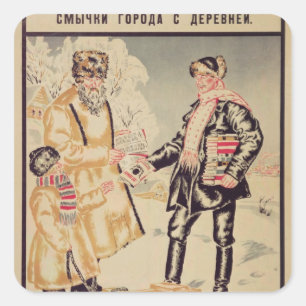 Adesivo Quadrado Alliance entre a cidade e