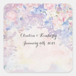 Adesivo Quadrado Allocandra Customizable Address (Endereço personal