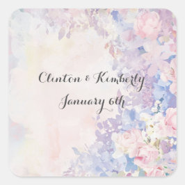 Adesivo Quadrado Allocandra Stickers & Labels Personalizáveis