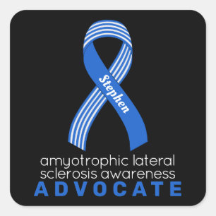 Adesivo Quadrado ALS Advocate Black Square Sticker
