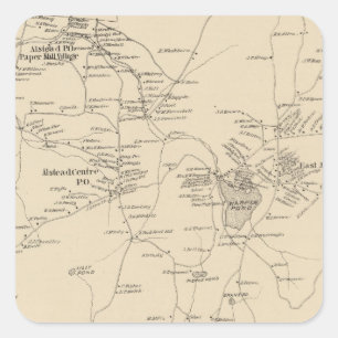 Adesivo Quadrado Alstead, Cheshire Co