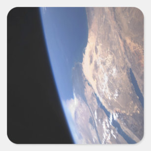 Adesivo Quadrado Alta cena oblíqua