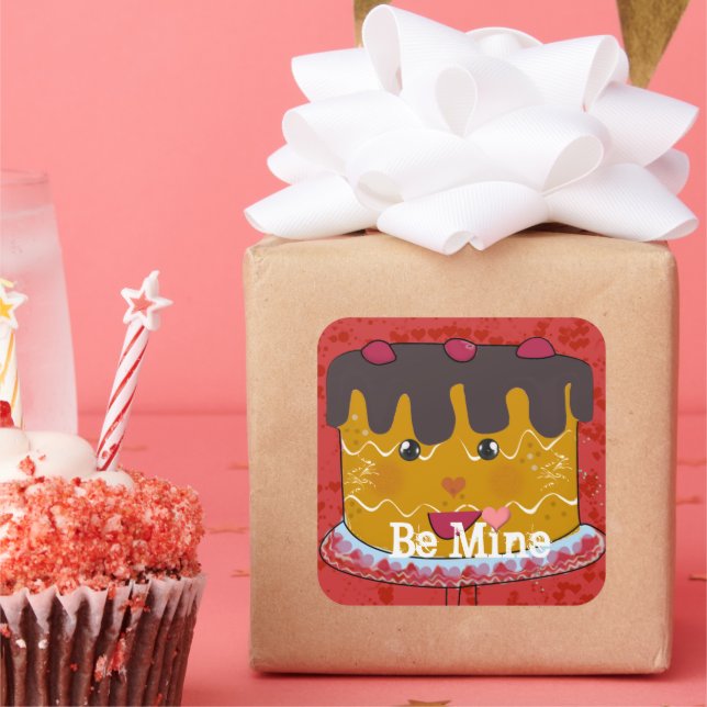 Adesivo Quadrado Alterar Texto para ajustado Occasion Stickers (Festa)