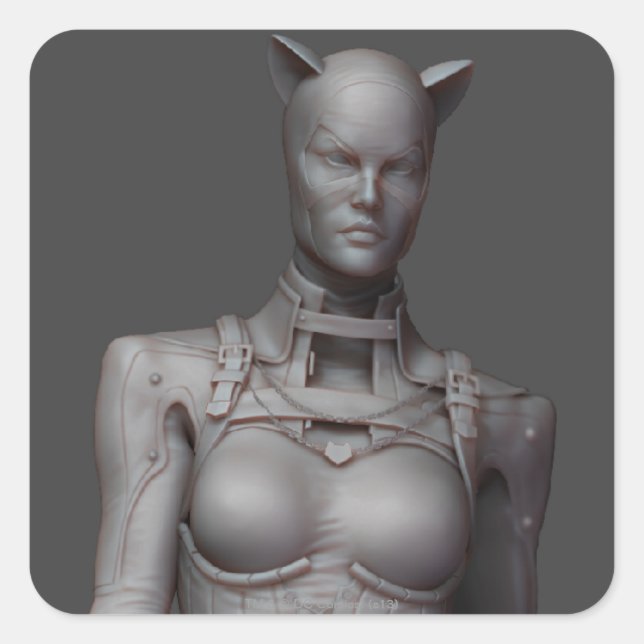 Adesivo Quadrado Alternativa de catmulheres (Frente)