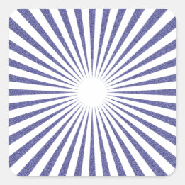 Adesivo Quadrado Alvo Branco -