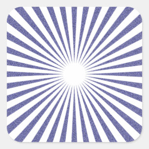 Adesivo Quadrado Alvo Branco -