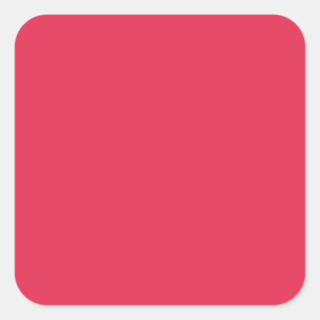 Adesivo Quadrado Amaranth Fashionable Color Design (Frente)