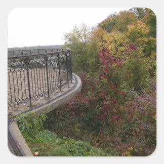 Adesivo Quadrado Amarelo outono