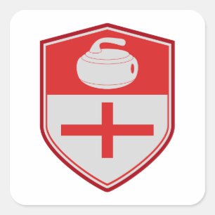 Adesivo Quadrado Amarra de Pedra de Gelo