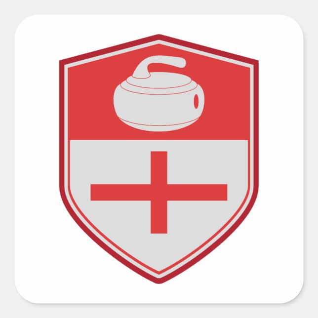 Adesivo Quadrado Amarra de Pedra de Gelo (Frente)