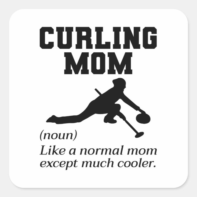 Adesivo Quadrado Amarra de Pedra de Gelo (Frente)