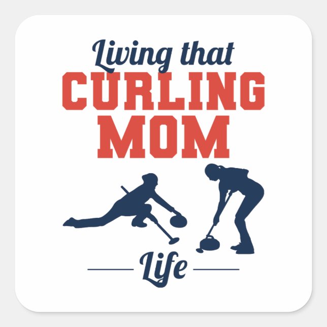 Adesivo Quadrado Amarra de Pedra de Gelo (Frente)