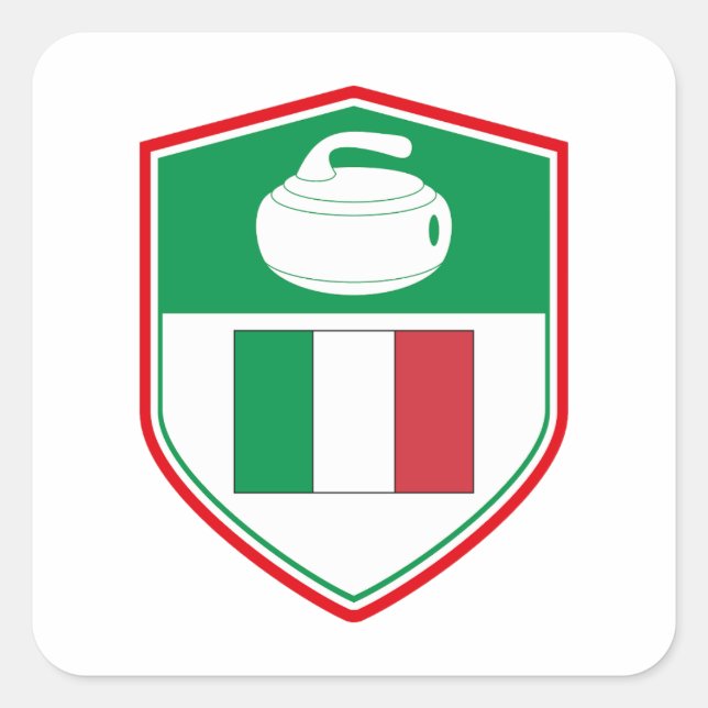 Adesivo Quadrado Amarra de Pedra de Gelo (Frente)