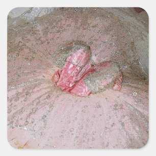 Adesivo Quadrado Ameixa do açúcar