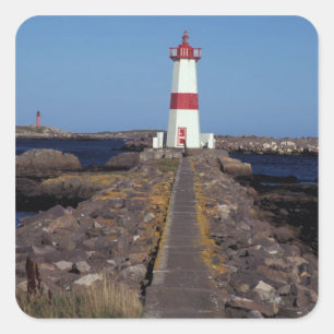 Adesivo Quadrado América do Norte, Canadá, Miquelon e St. Pierre,