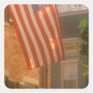 Adesivo Quadrado América do Norte, EUA, Massachusetts, Nantucket 2