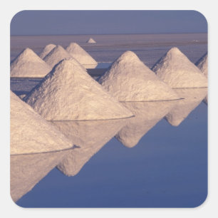 Adesivo Quadrado América do Sul, Bolívia. Salar de Uyuni