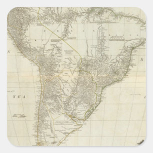 Adesivo Quadrado Ámérica do Sul composta 2