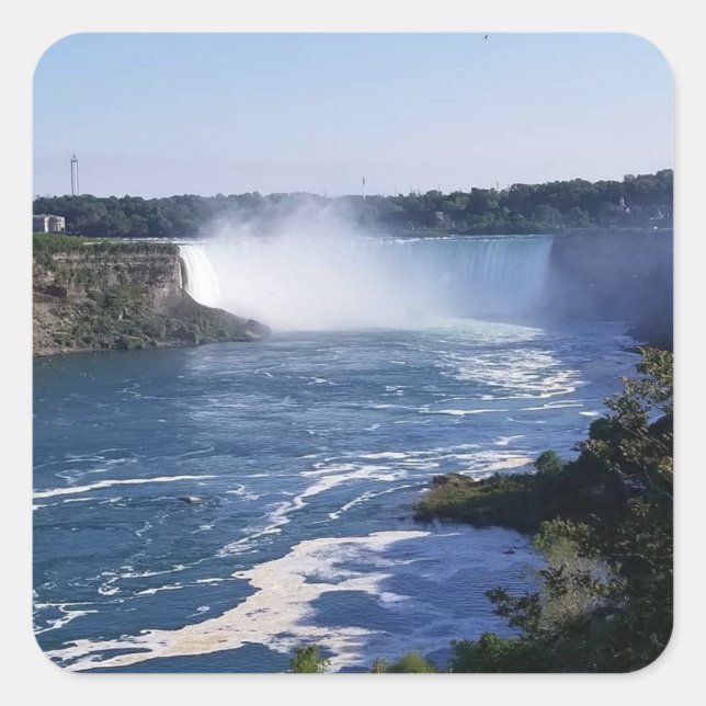 Adesivo Quadrado American Falls (Frente)
