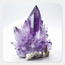 Ameyst Crystal Cluster Purple Gemstone