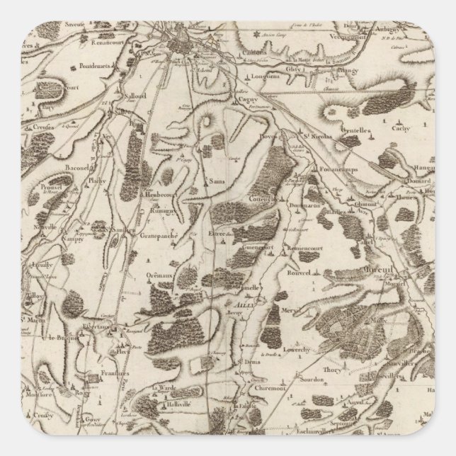 Adesivo Quadrado Amiens (Frente)