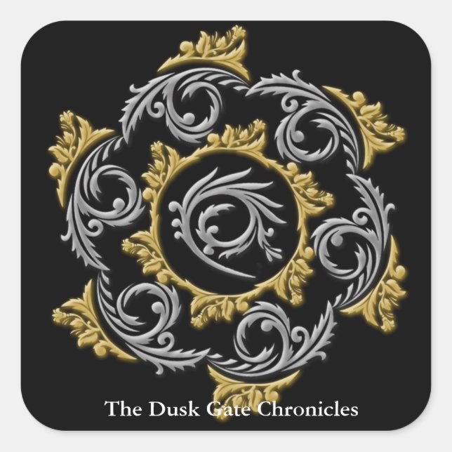 Adesivo Quadrado Amigos do Philip Square Sticker (Frente)