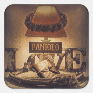 Adesivo Quadrado Amor de Paniolo