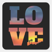 Amor tropical sunset