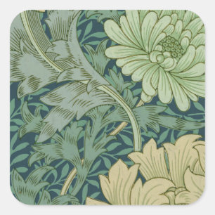 Adesivo Quadrado Amostra do teste padrão do papel de parede com