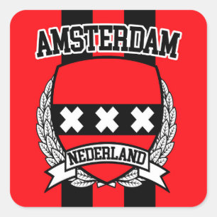 Adesivo Quadrado Amsterdam