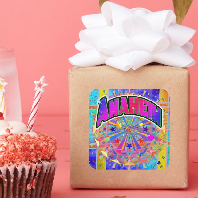 Adesivo Quadrado Anaheim Cosmic Unity Sticker (Festa)