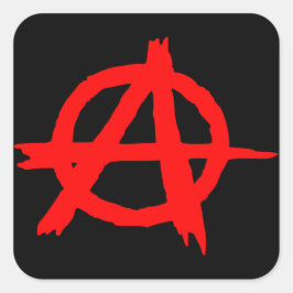 Adesivo Quadrado Anarquia
