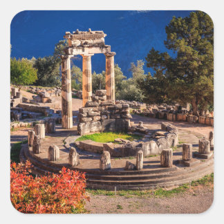 Adesivo Quadrado Ancient Delphi, Grécia