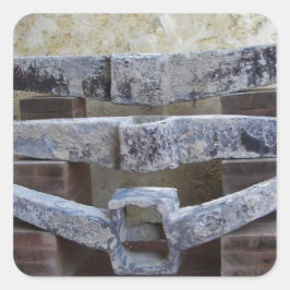 Adesivo Quadrado Âncoras romanas