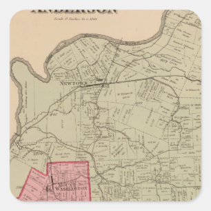 Adesivo Quadrado Anderson, Ohio