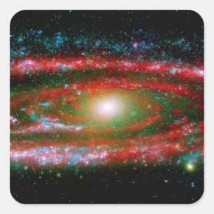 Adesivo Quadrado Andromeda Gallaxy