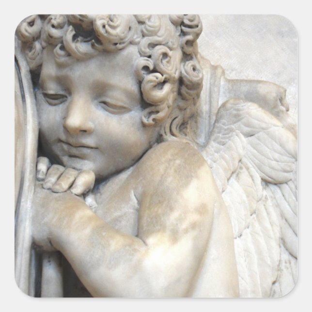Adesivo Quadrado Angel em Veneza (Frente)