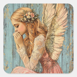 Adesivo Quadrado Angel Grace