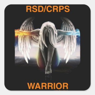 Adesivo Quadrado Angel...RSD/CRPS
