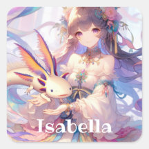 Anime Personalizada e Axolotl