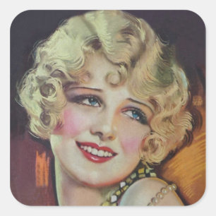 Adesivo Quadrado Anita Page Sticker