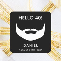 aniversário de 40 anos partidário barba branca