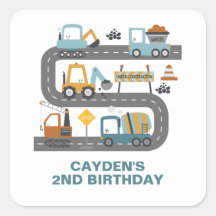 Aniversário do Caminhão de Construção