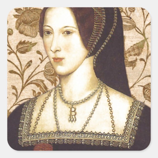 Adesivo Quadrado Anne Boleyn (Frente)