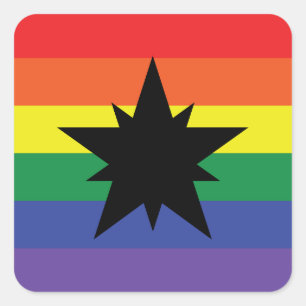 Adesivo Quadrado Ansteorra Pride