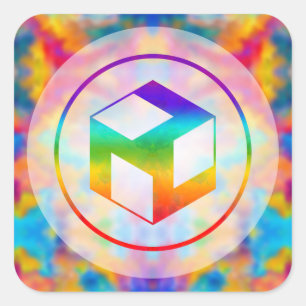 Adesivo Quadrado Antahkarana masculino - Yang Antahkarana