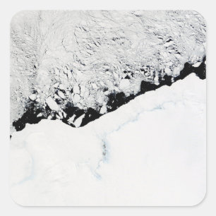 Adesivo Quadrado Antártica OrientalRuporte  ìr. do Príncipe Olav C