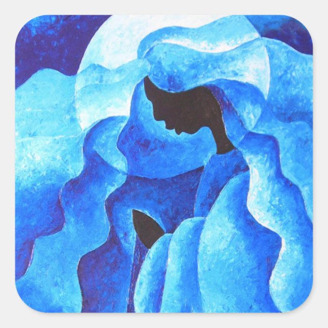 Adesivo Quadrado Antes da canção de 2012 (Frente)