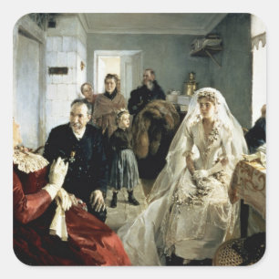 Adesivo Quadrado Antes do casamento, 1880s