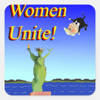 Adesivo Quadrado Anti Donald Trump Votou Democrata Biden Harris 202